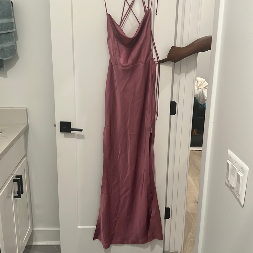 BeSpoke Tubo Mauve Maxi Dress